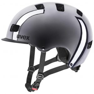 uvex hlmt 5 bike pro chrome gunmetal chrome